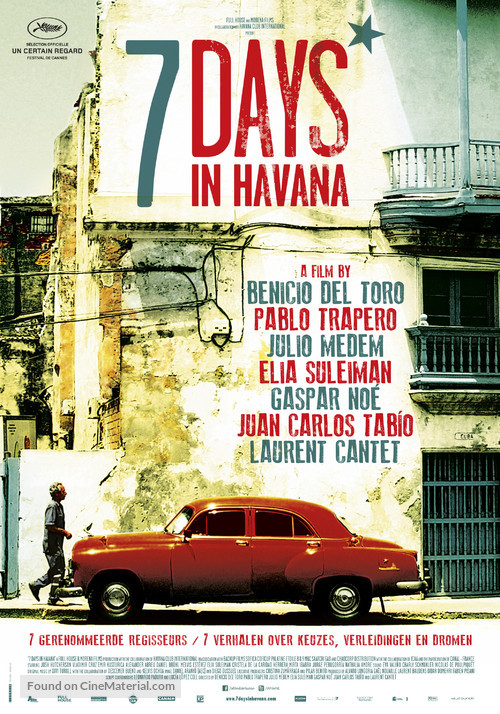 7 d&iacute;as en La Habana - Dutch Movie Poster