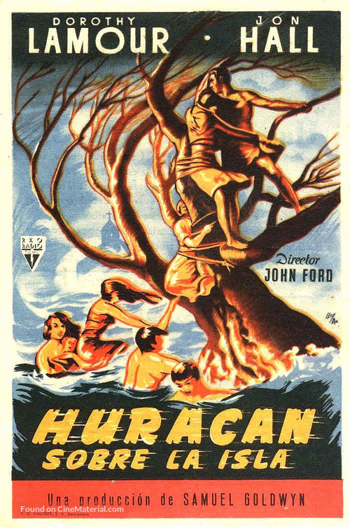 The Hurricane - Spanish Movie Poster