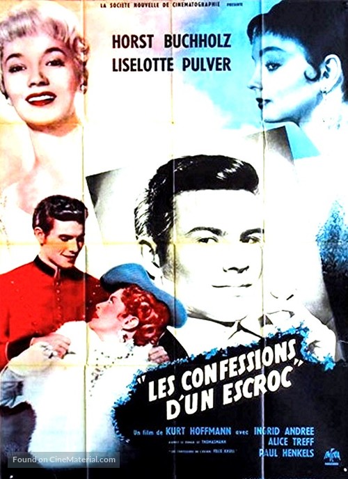 Bekenntnisse des Hochstaplers Felix Krull - French Movie Poster