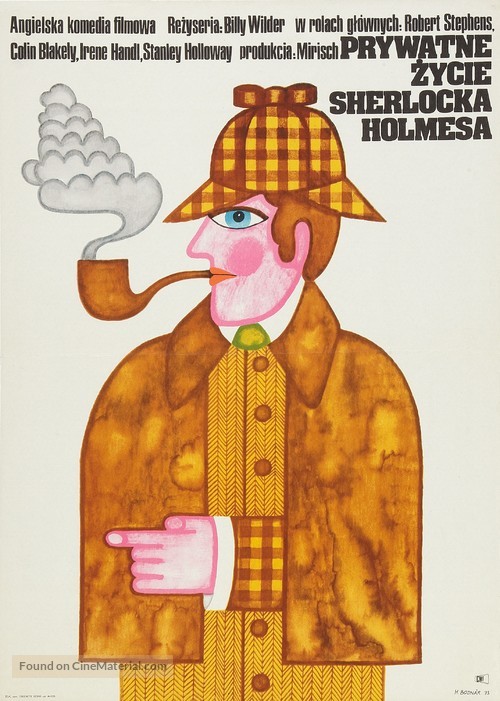 The Private Life of Sherlock Holmes - Polish Movie Poster