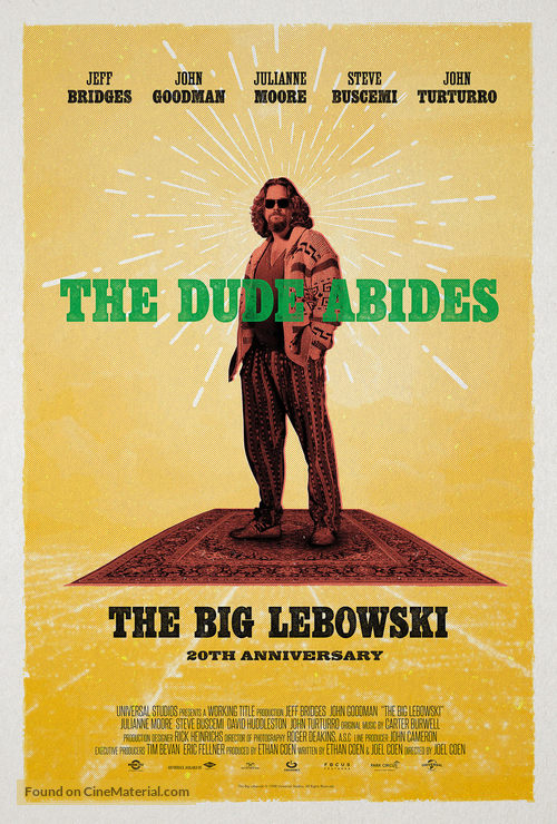 The Big Lebowski - British Movie Poster