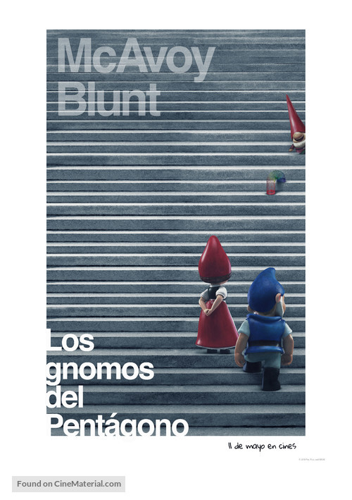 Sherlock Gnomes - Spanish Movie Poster