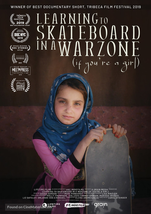 Learning to Skateboard in a Warzone (If You&#039;re a Girl) - British Movie Poster