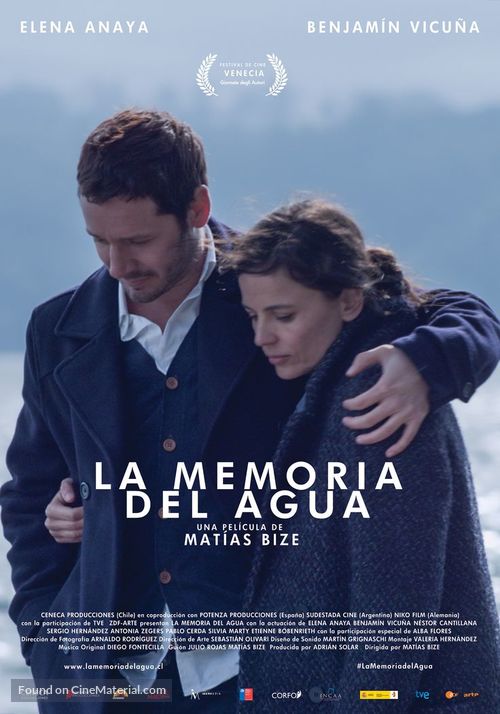La memoria del agua - Chilean Movie Poster