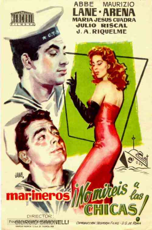 Marinai, donne e guai - Spanish Movie Poster