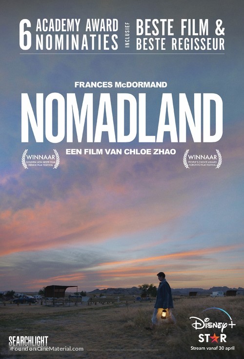 Nomadland - Dutch Movie Poster