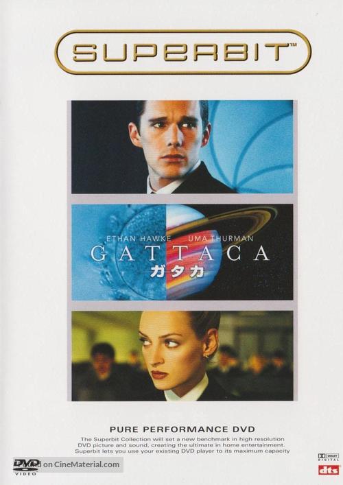 Gattaca - Japanese DVD movie cover