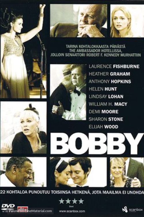 Bobby - Finnish DVD movie cover