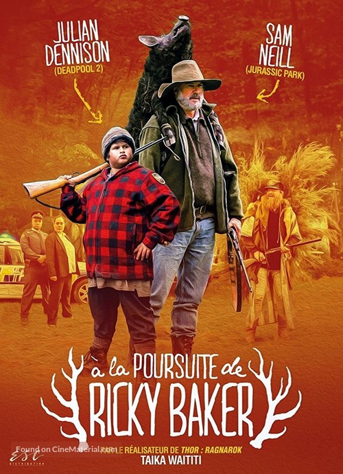 Hunt for the Wilderpeople - French DVD movie cover