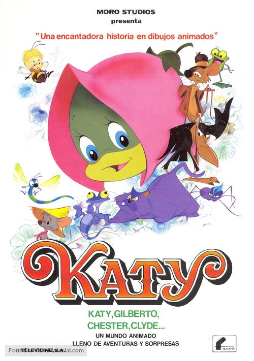 Katy, la oruga - Spanish Movie Poster