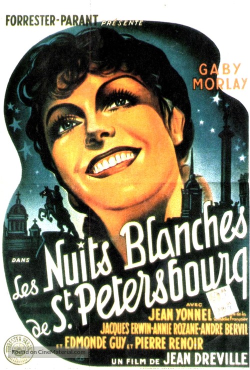 Witte krachten in Sint-Petersburg - French Movie Poster