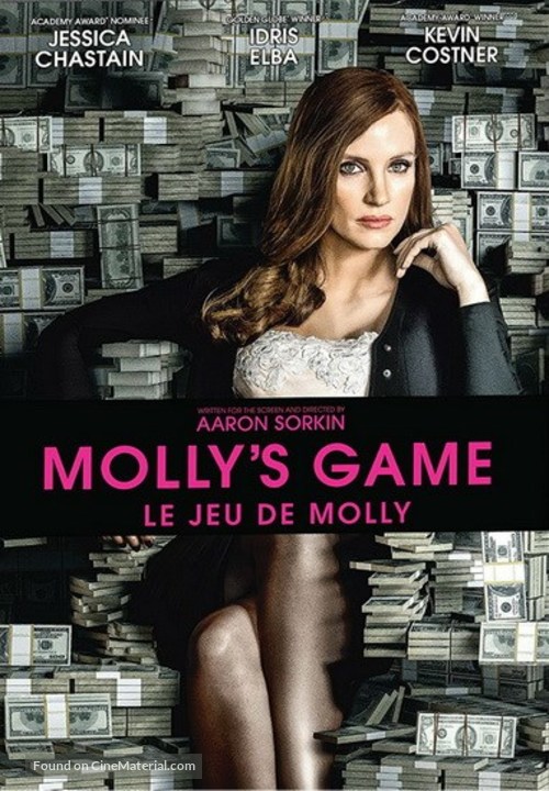 Molly&#039;s Game - French Movie Cover