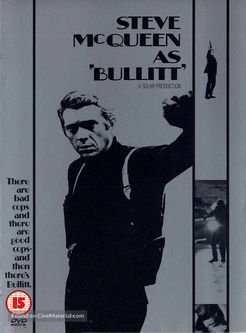 Bullitt - British DVD movie cover
