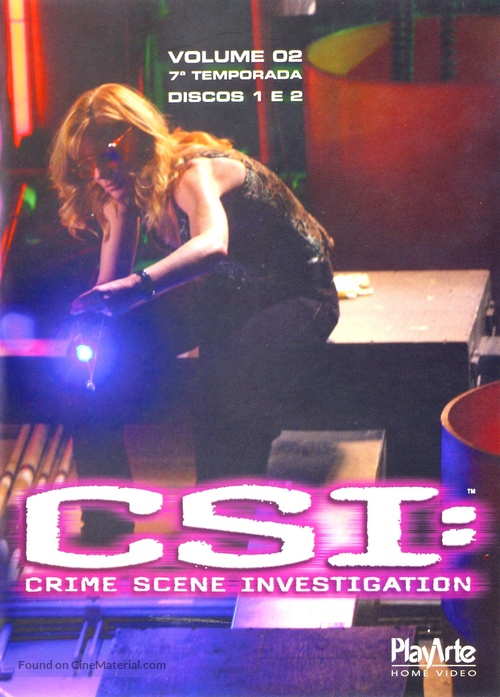 &quot;CSI: Crime Scene Investigation&quot; - Brazilian DVD movie cover