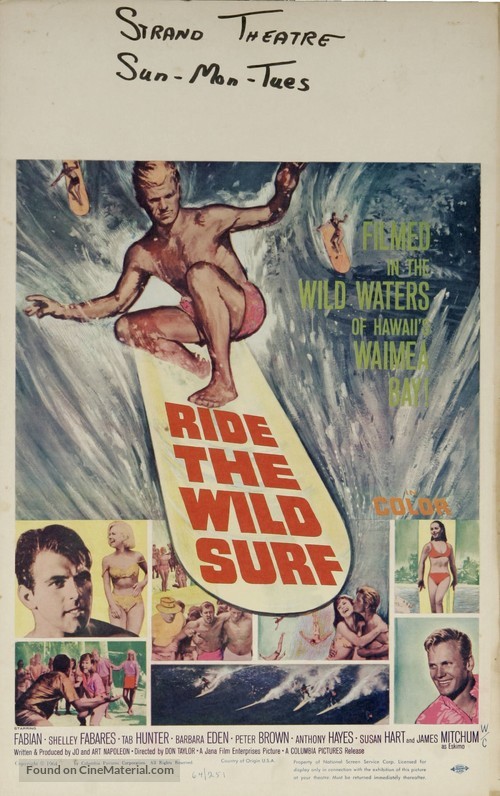 Ride the Wild Surf - Movie Poster