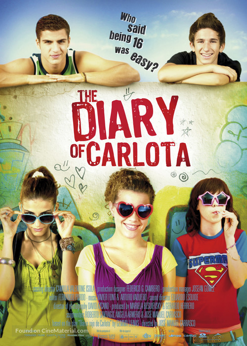 El diario de Carlota - International Movie Poster