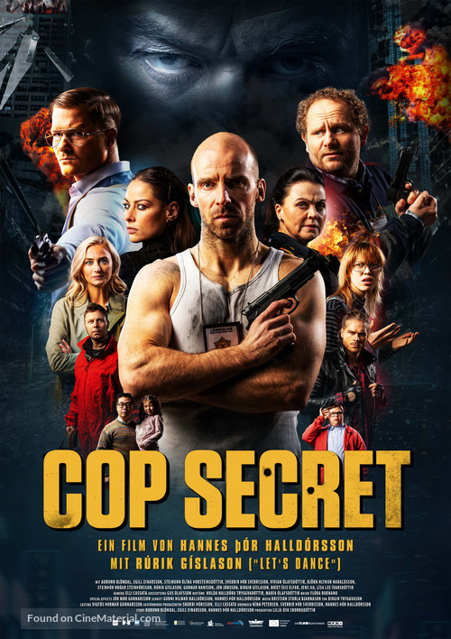 Cop Secret - German Movie Poster