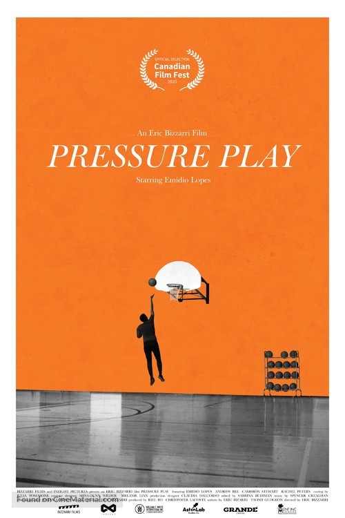 Pressure Play - Canadian Movie Poster