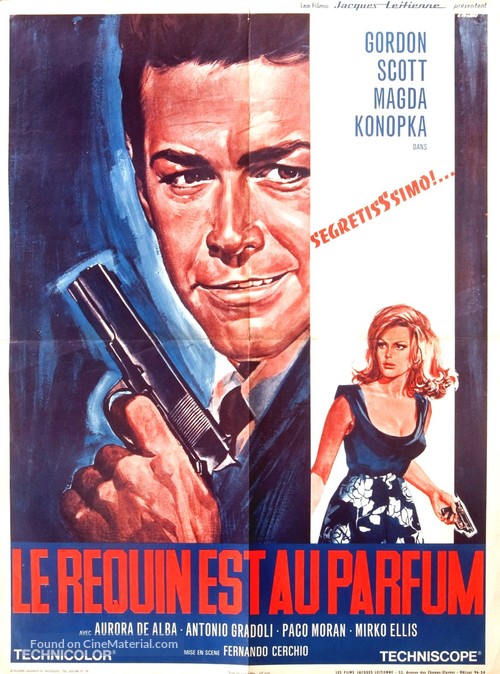 Segretissimo - French Movie Poster