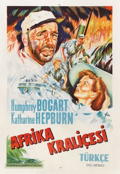 The African Queen - Turkish Movie Poster