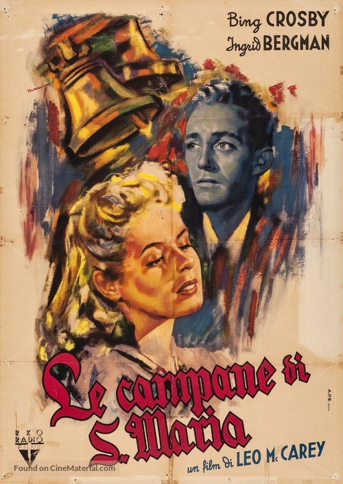 The Bells of St. Mary&#039;s - Italian Movie Poster