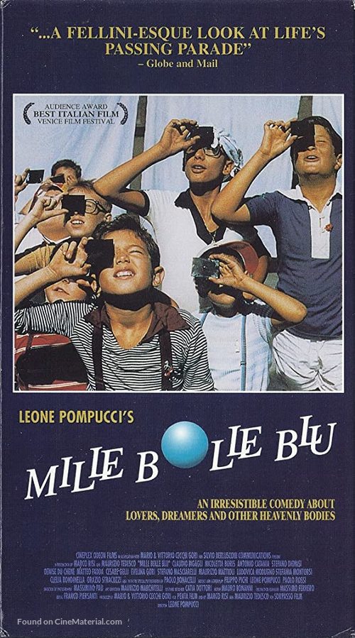 Mille bolle blu - Movie Poster