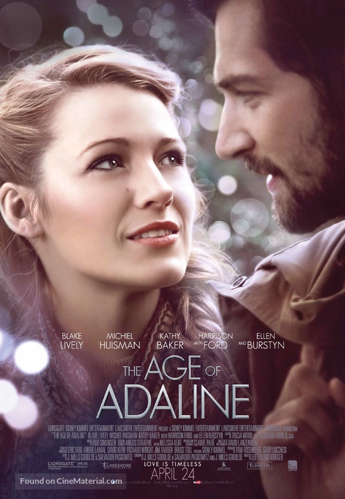 The Age of Adaline - Canadian Movie Poster