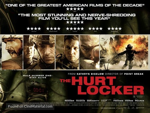 The Hurt Locker - British Movie Poster