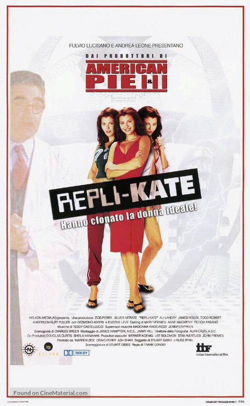 Repli-Kate - Italian Theatrical movie poster