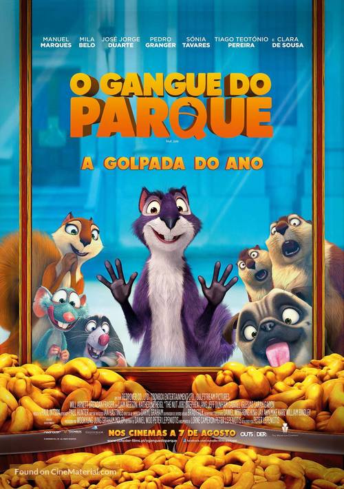 The Nut Job - Portuguese Movie Poster