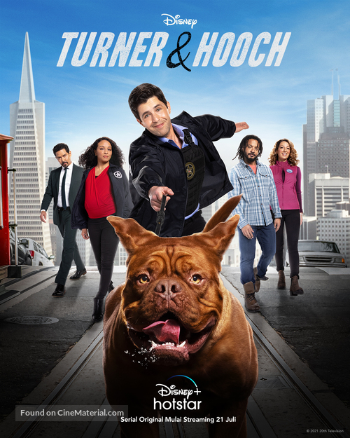 &quot;Turner &amp; Hooch&quot; - Indonesian Movie Poster