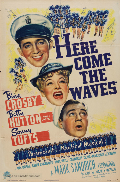 Here Come the Waves - Movie Poster