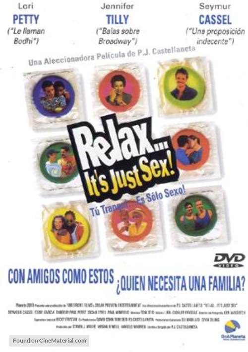 Relax... It&#039;s Just Sex - Spanish DVD movie cover