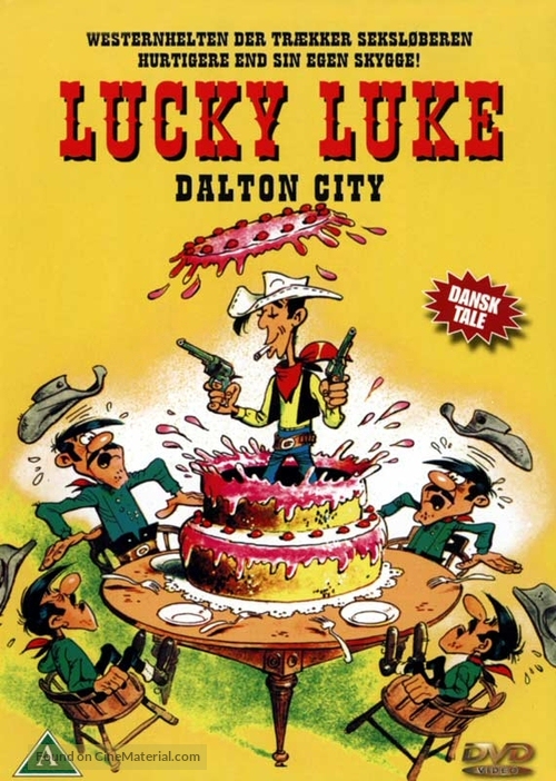 &quot;Lucky Luke&quot; - Danish DVD movie cover