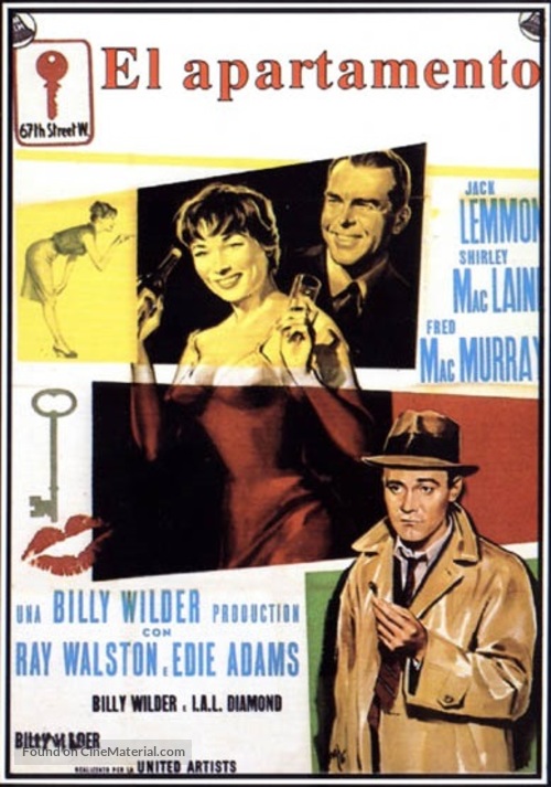 The Apartment - Spanish Movie Poster