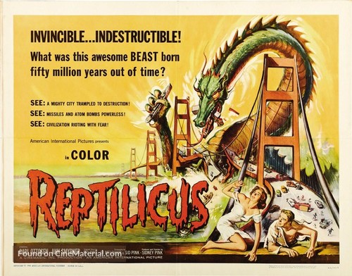 Reptilicus - Movie Poster