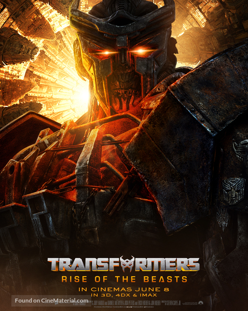 Transformers: Rise of the Beasts - British Movie Poster