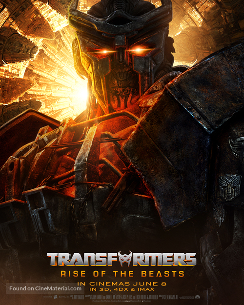 Transformers: Rise of the Beasts - British Movie Poster