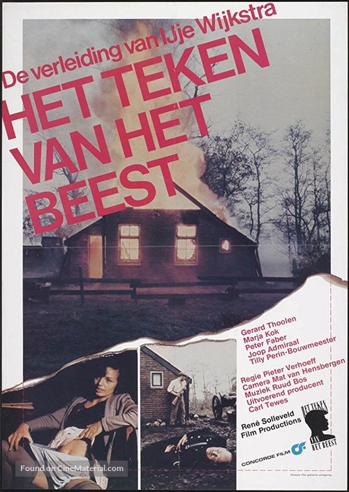 Het teken van het beest - Dutch Movie Poster