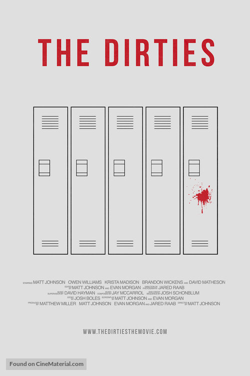 The Dirties - Canadian Movie Poster