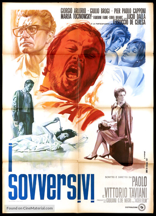 I sovversivi - Italian Movie Poster