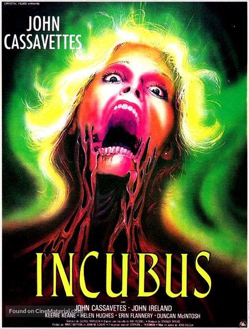 Incubus - French Movie Poster