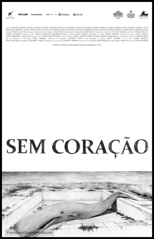 Sem Cora&ccedil;&atilde;o - Brazilian Movie Poster