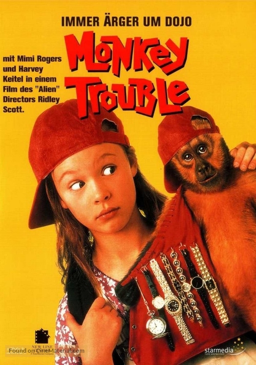 Monkey Trouble - German DVD movie cover
