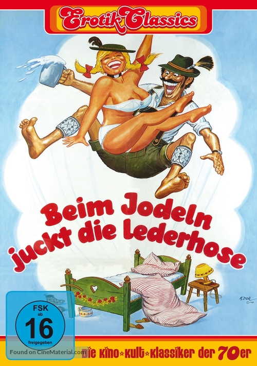 Beim Jodeln juckt die Lederhose - German DVD movie cover