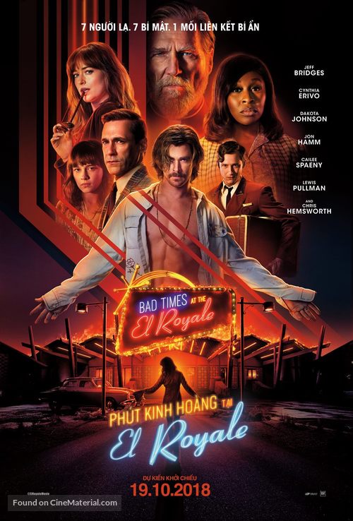 Bad Times at the El Royale - Vietnamese Movie Poster