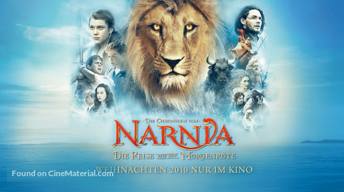 The Chronicles of Narnia: The Voyage of the Dawn Treader - German Movie Poster