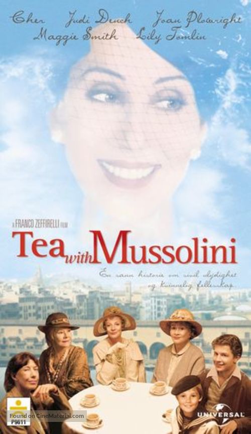 Tea with Mussolini - Danish Movie Cover