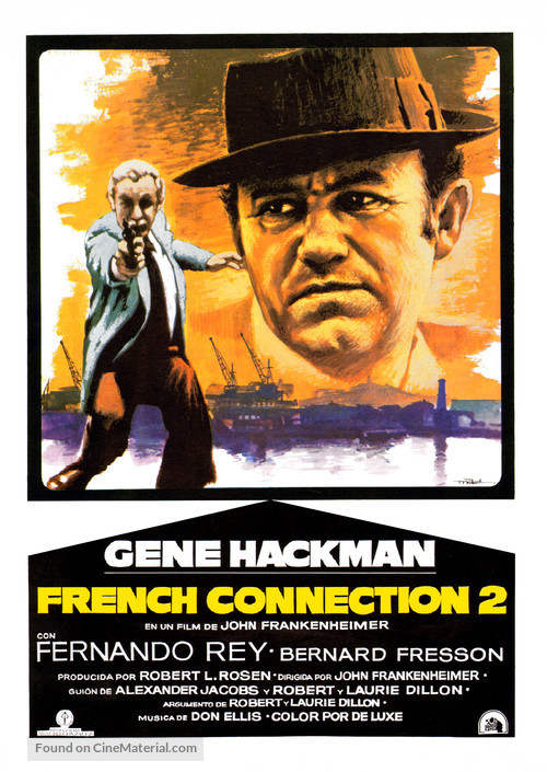 French Connection II - Spanish Movie Poster