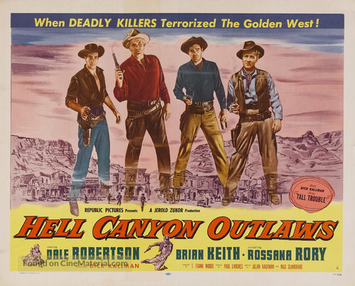Hell Canyon Outlaws - Movie Poster
